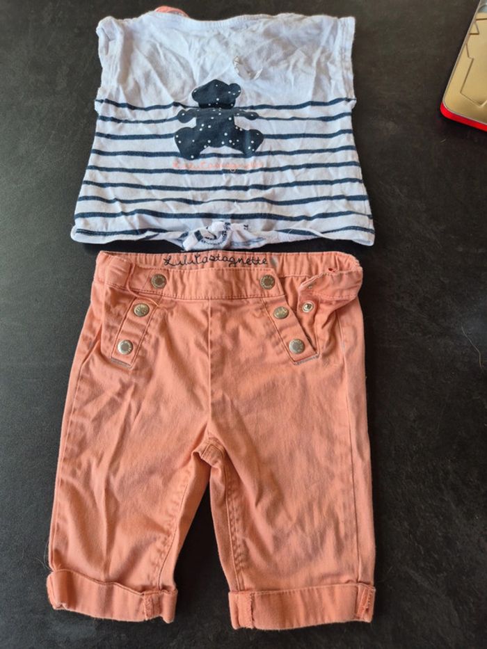 Ensemble lulu castagnette