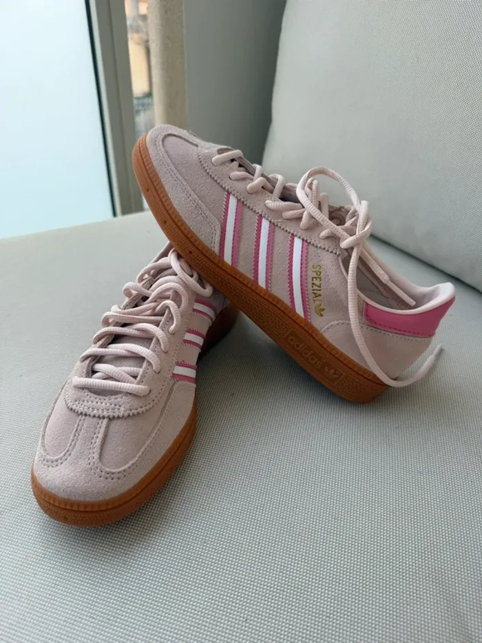 Adidas Handball spezial J - Rose - photo numéro 5