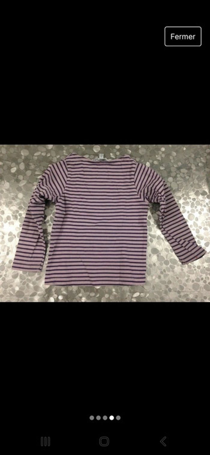 tee shirt manche longue rayure 🤍 - photo numéro 2
