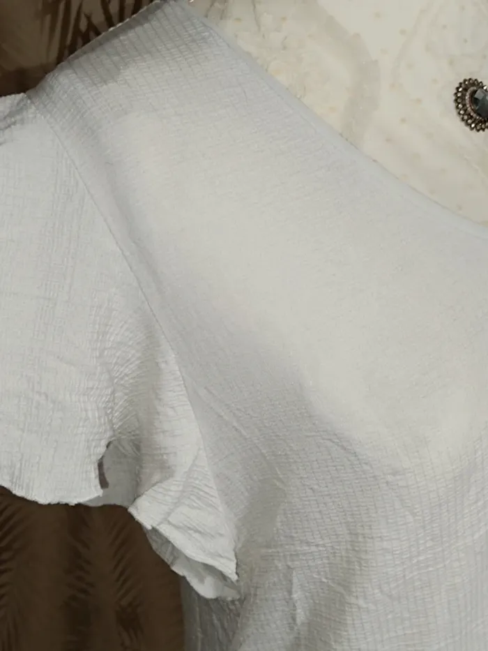 T-shirt blanc-Oysho-Taille 36🩷 - photo numéro 2