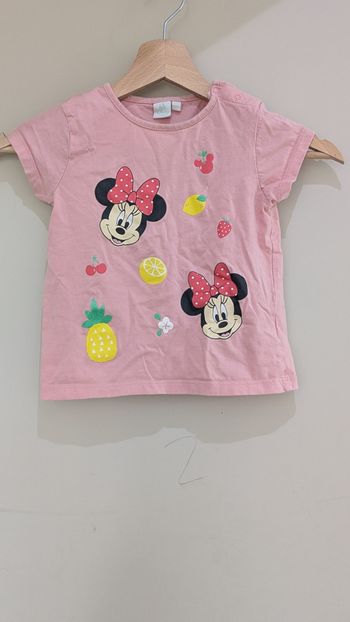 🍓 T-shirt Disney Minnie & Fruits - 36 mois 🍋