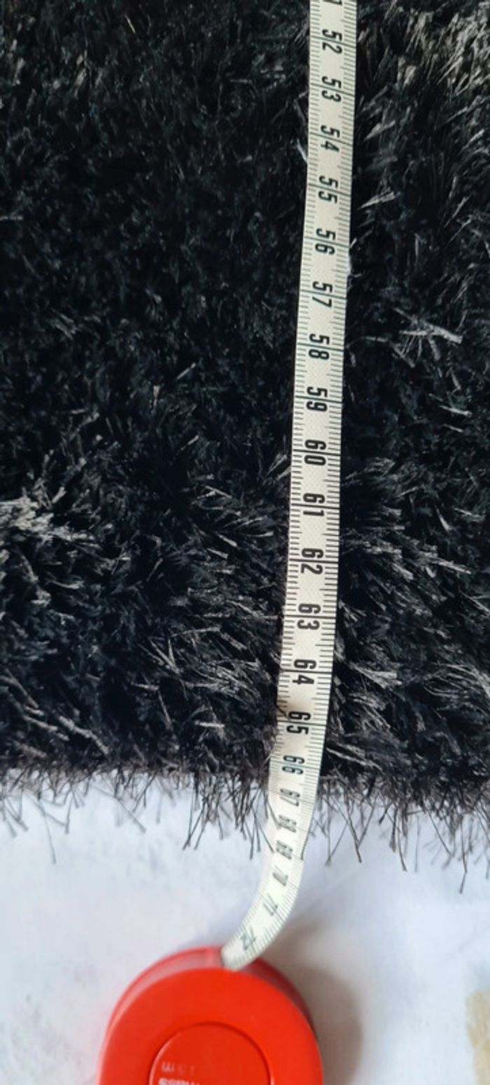 Gilet sans manche tricoté main Coloris noir - photo numéro 4