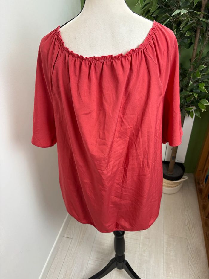Blouse Blancheporte | Rouge avec motifs | Taille 42 - photo numéro 2
