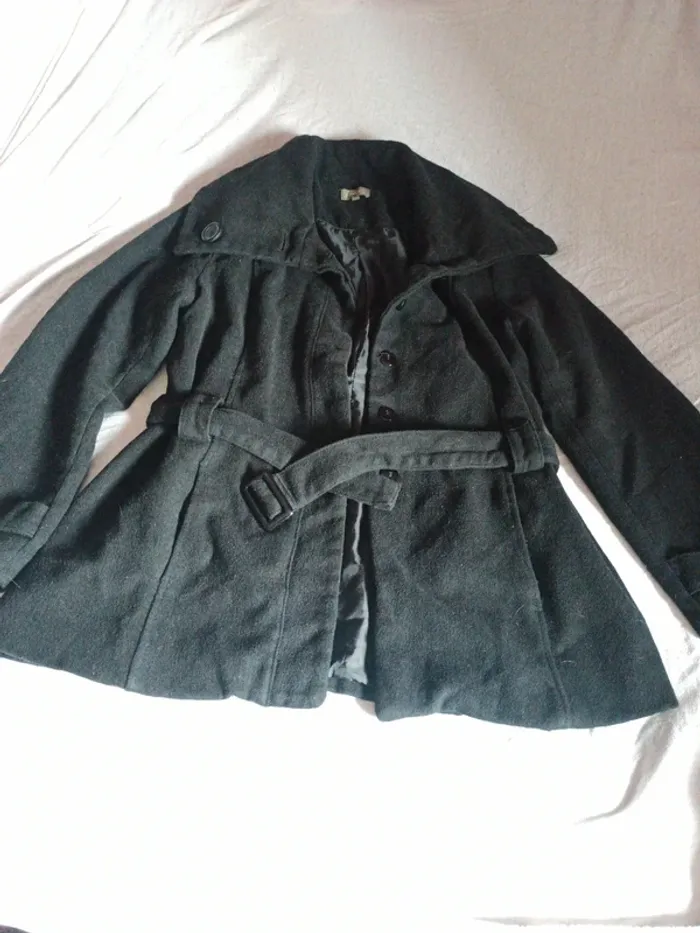 Manteau noir XL