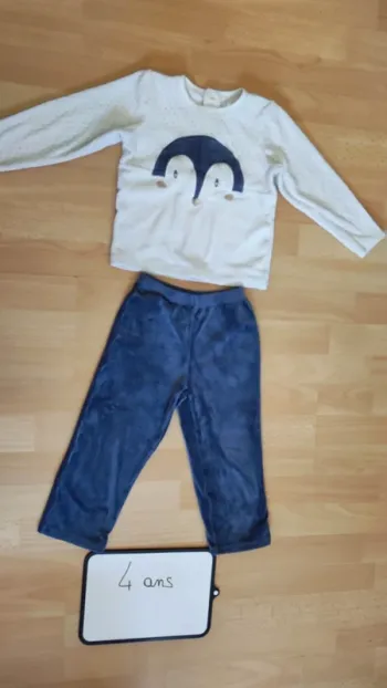 Pyjama taille 4 ans
Gémo
#rosalee4ans
