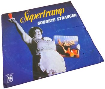 Vinyle 45 tours  Supertramp  Goodbye Stranger  (1979)   A&M Records AMS 7620 