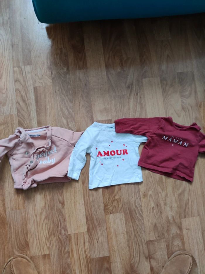 Lot de 6 sweats /hauts