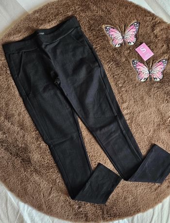 Pantalon  skinny ceintré noir taille 36