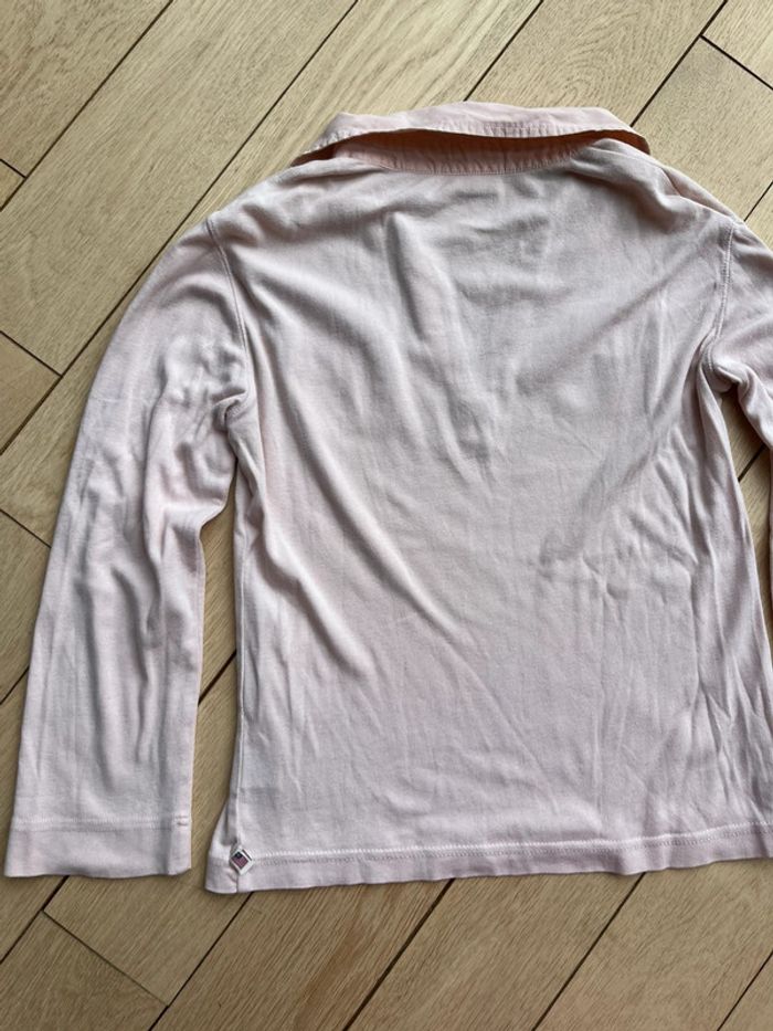 Tee shirt polo manches longues rose Ralph Lauren - photo numéro 11