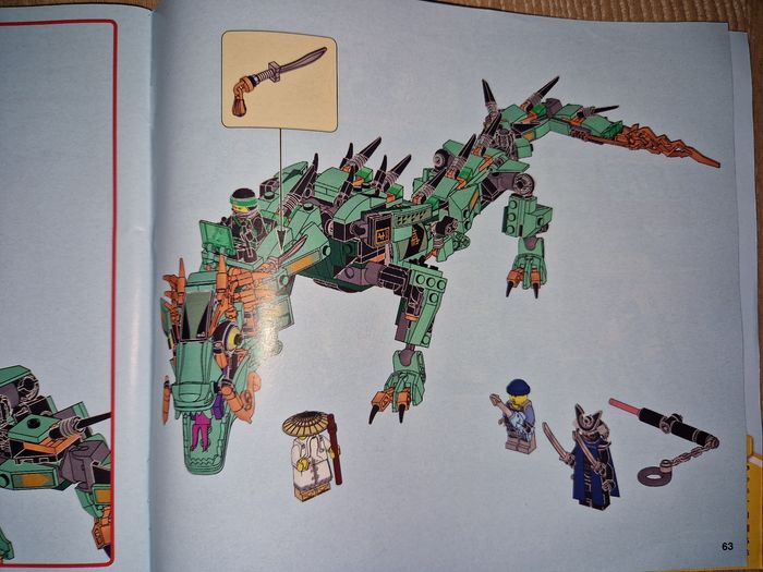 Lego Ninjago 70612 le dragon de Lloyd excellent état - photo numéro 3