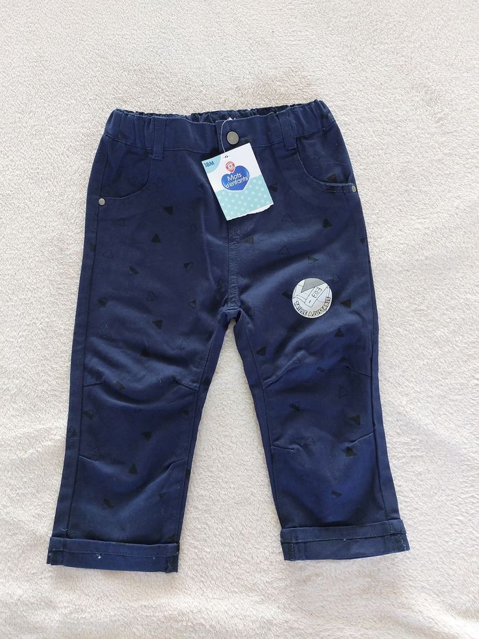 Pantalon bleu 18 mois