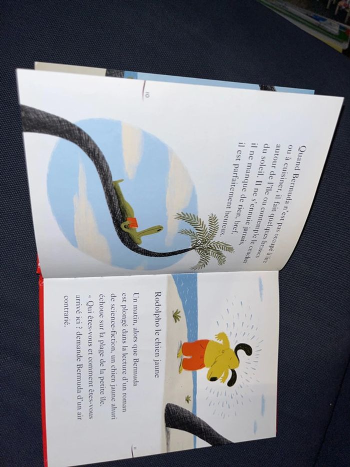 Livre pour enfants le triangle de bermuda par Michael Leblond et Marc bout avant - photo numéro 2