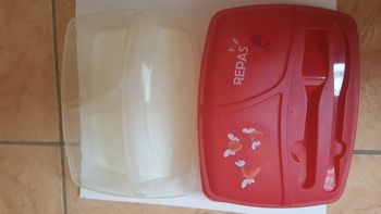 Boite repas 3 compartiments