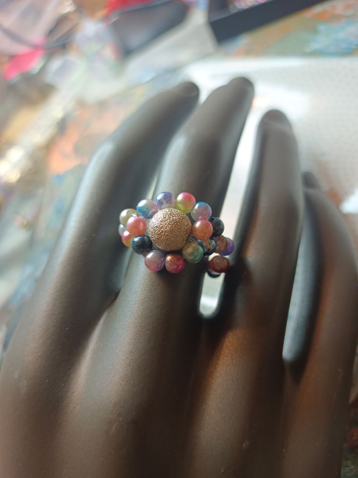 Bague perle argent véritable - photo numéro 2