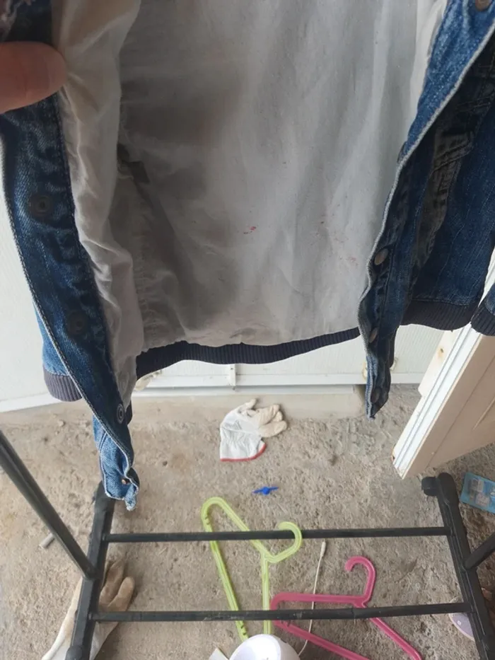 Veste en jeans 4ans - photo numéro 5
