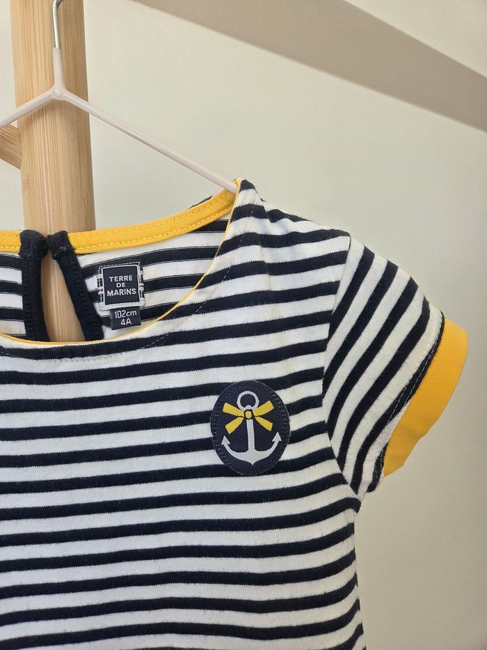 Robe été Tdm 4 ans fille marinière - photo numéro 4