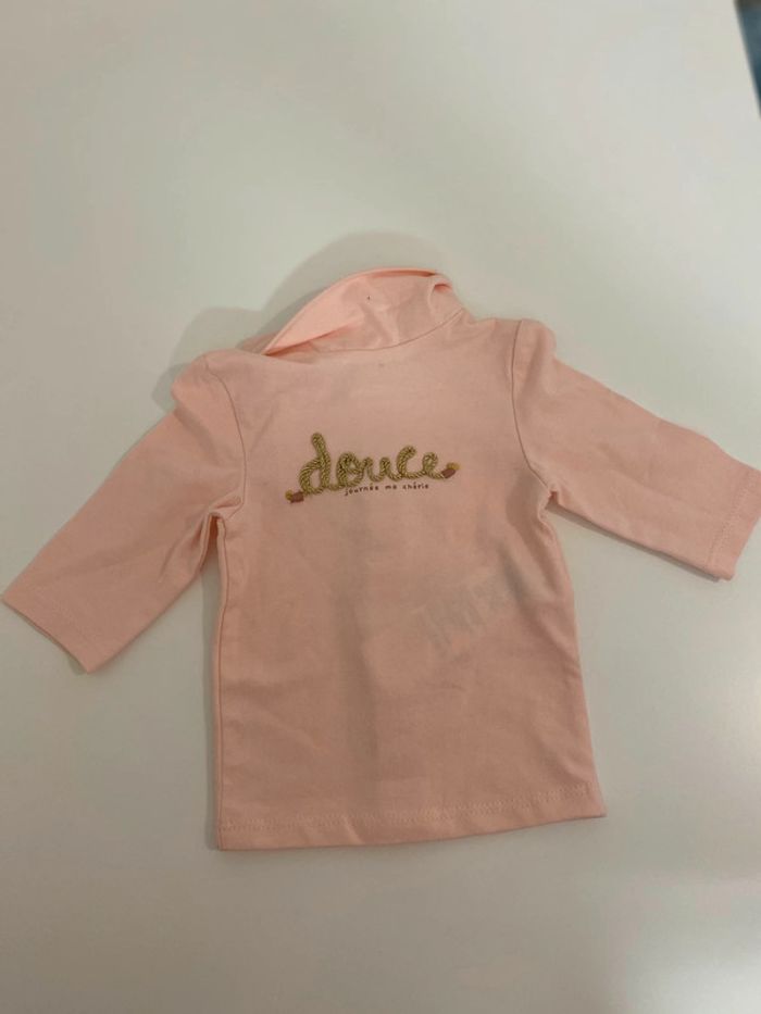 Tee shirt manche longue bébé fille