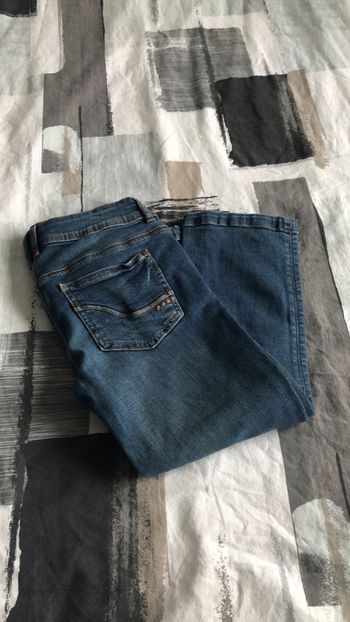 Pantacourt en jeans - taille 36 - Promod