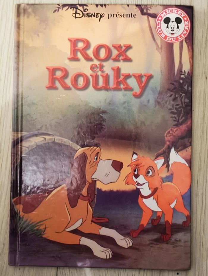 Livre "Rox et Rouky"