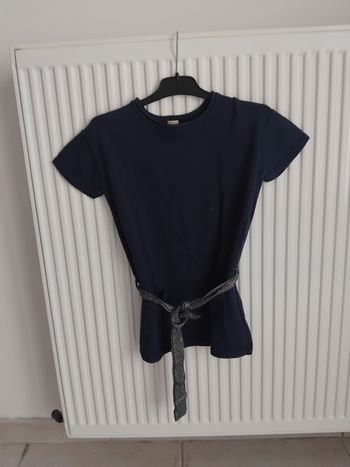 Robe tao bleu marine fille 5 ans