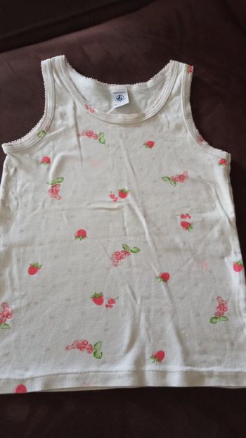 Joli petit T-SHIRT "Petit Bateau" pour demoiselles - 8ans