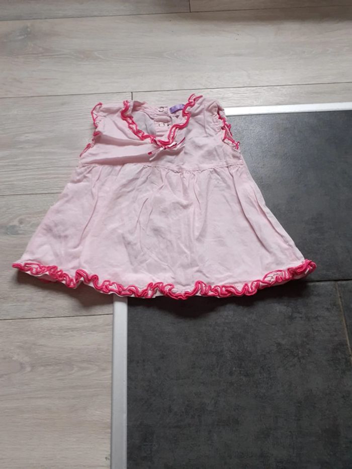 Robe rose très légére, Hema, taille 18 mois