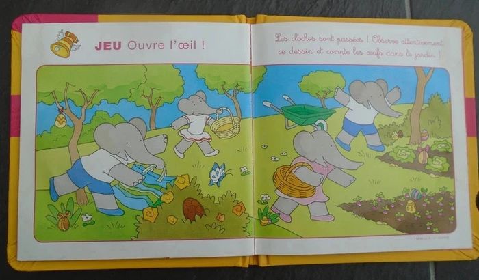 Livre "Babar : A la chasse aux oeufs" - photo numéro 4