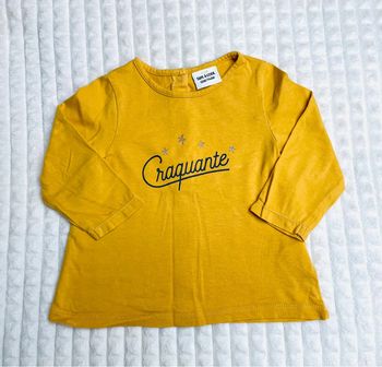 Tee-shirt fille 12 mois, TAO