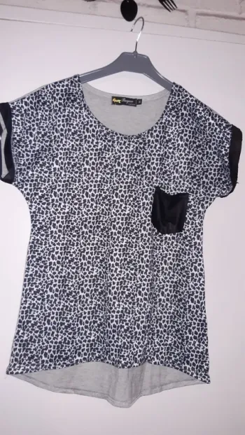 Tee shirt léopard