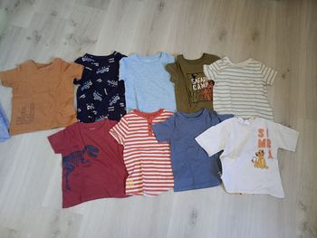 Lot de 9 t-shirt manches courtes