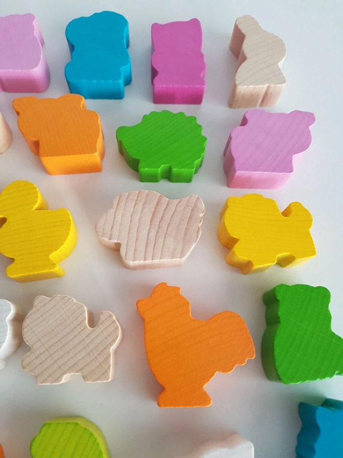 Haba figurines en bois et blocs de construction - photo numéro 9