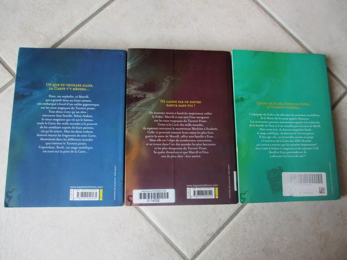 Lot de 3 romans enfant La Carte des Mille Mondes - photo numéro 2