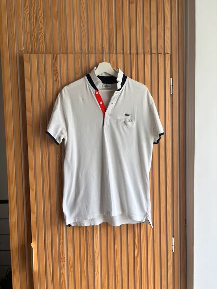 Polo Lacoste blanc