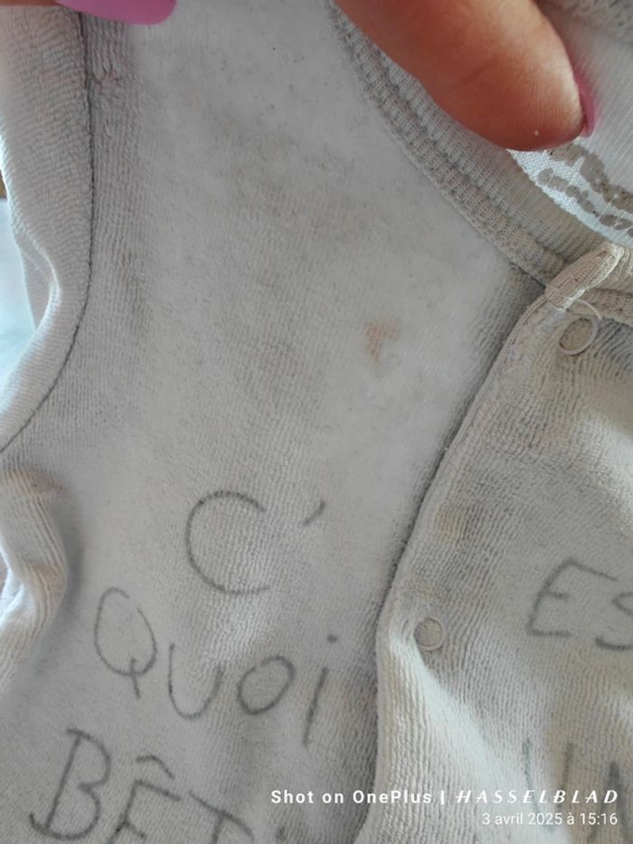 Lot de 2 grenouillères bébé - photo numéro 9