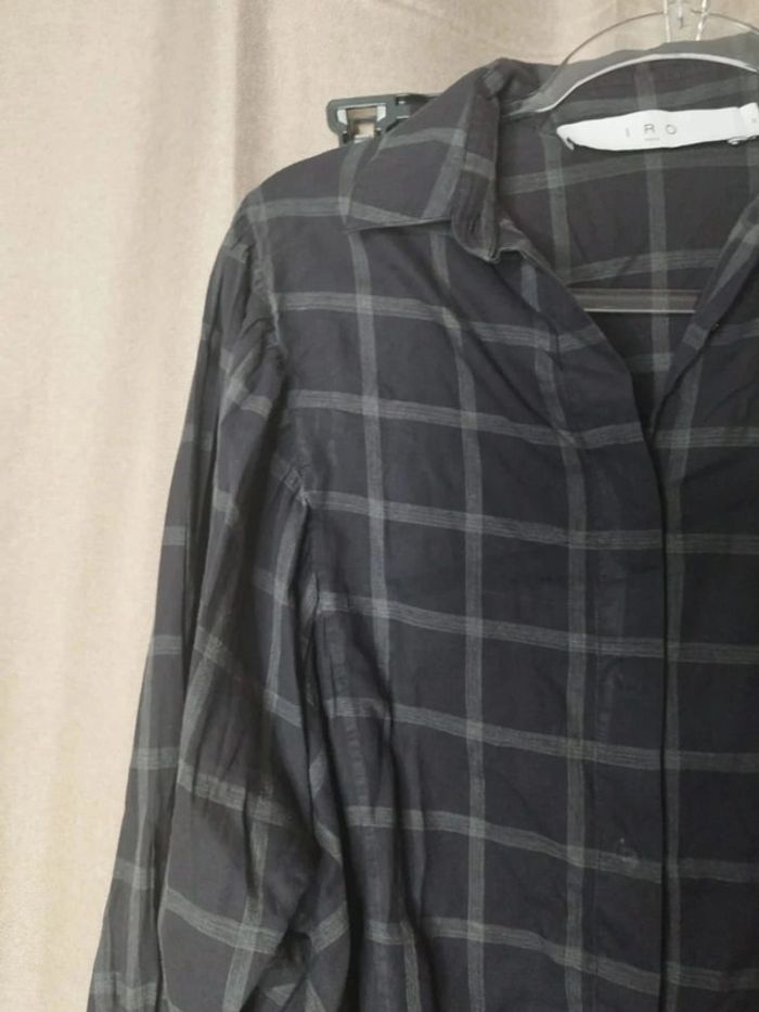 Chemise à carreaux IRO - photo numéro 2