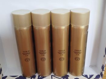 Gold texturizing spray wax 4 x 75 ml