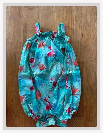 Barboteuse flamand rose, h&m