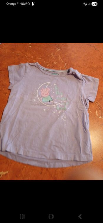 T.shirt fille taille 24 mois