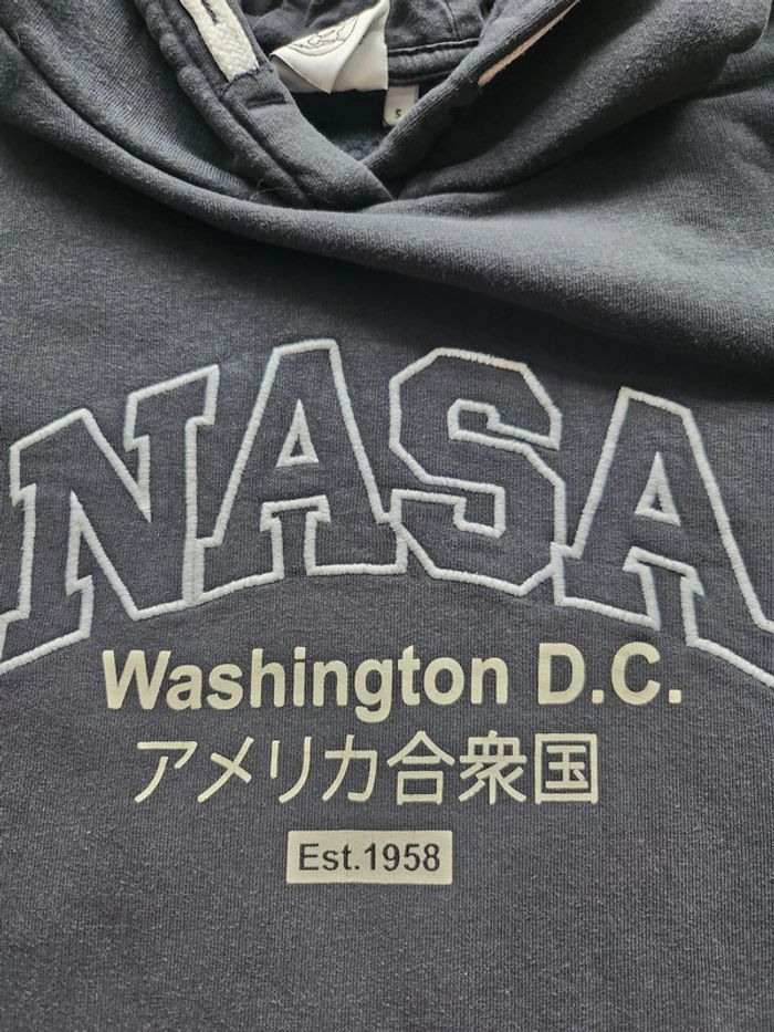 Sweat Nasa à capuche Taille S - photo numéro 3
