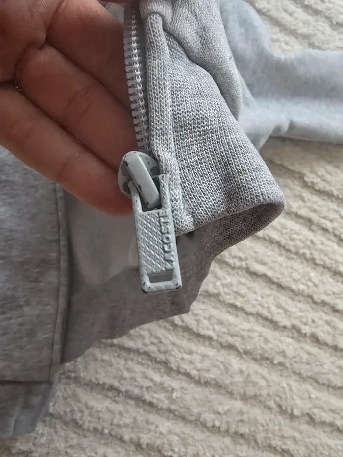 Veste lacoste gris - photo numéro 5