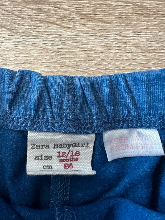 Pantalon bleu Zara - photo numéro 2