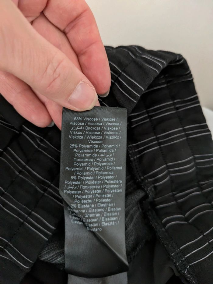 Pantalon à rayures - ICHI - taille XS - photo numéro 5