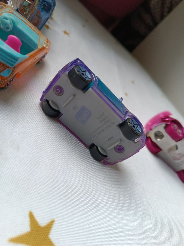 Voiture car Polly pocket miniature mini poupée doll 58 34 12 1 36 59 rose bleu orange violette - photo numéro 20