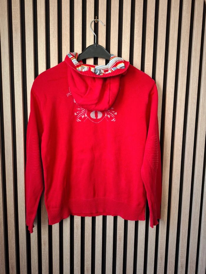 Pull rouge avec capuche Orchestra T 12 ans - photo numéro 2