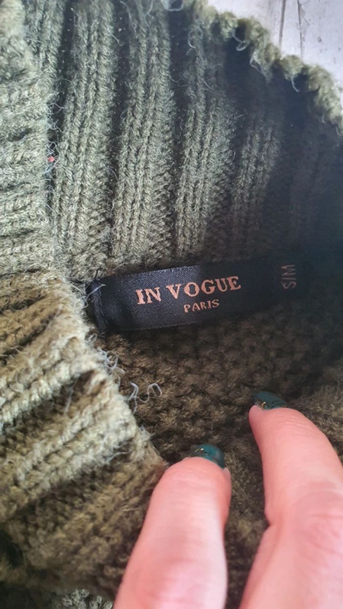 Pull  in vogue taille 36 38 en très bon état - photo numéro 5