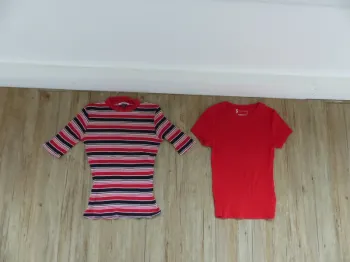 lot de tee shirt en S