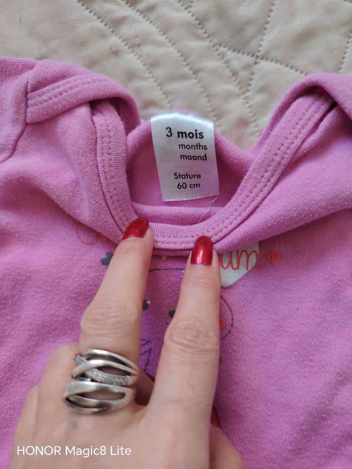 Lot vêtements fille 3 mois - photo numéro 9