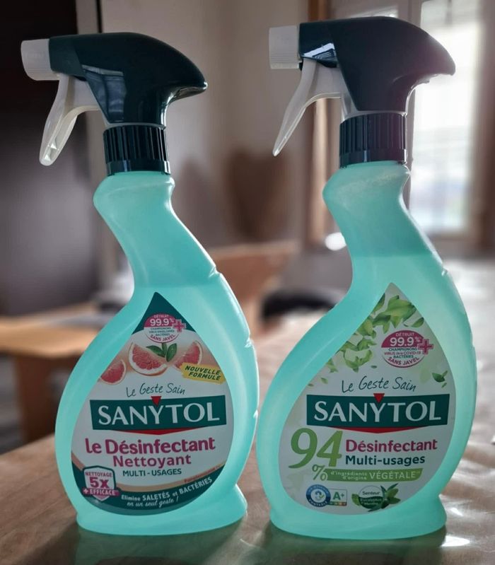 Lot 2 sanytol désinfectant