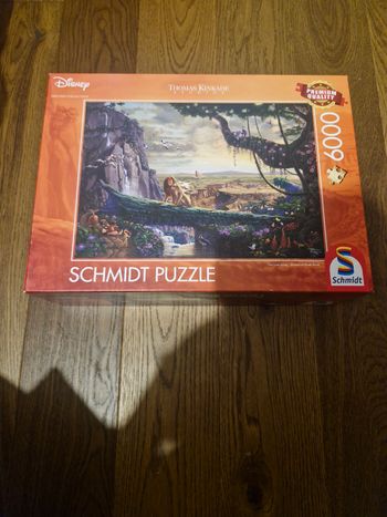 Puzzle 6000  pièces le roi lion schmidt