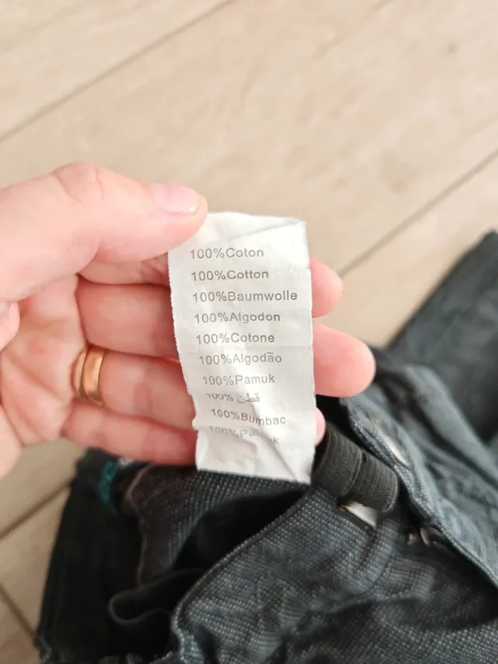 Ensemble 5 ans hiver pantalon gris et t-shirt manches longues jaune - photo numéro 7
